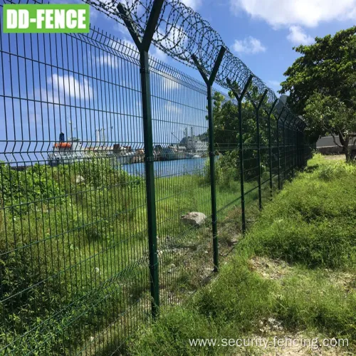 3D Welded Wire Mesh Fence Panel Fence